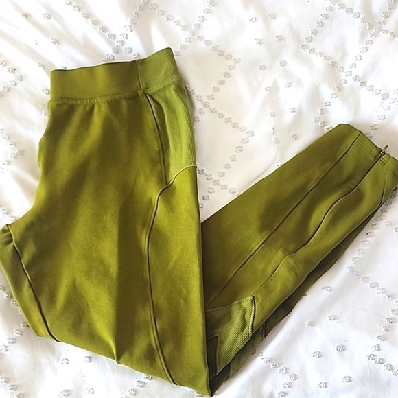 Free People High Rise Ankle Next Level Leggings in green size medium - Picture 3 of 7
